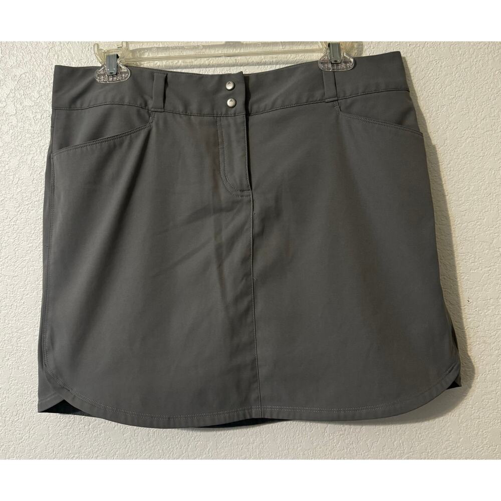 Adidas Women's Tennis Skort Size 8 Dark Gray
